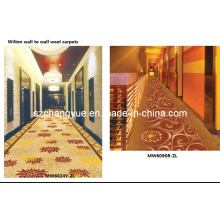 Machine Made Jacquard Wilton Wool Hotel Corridor Carpets